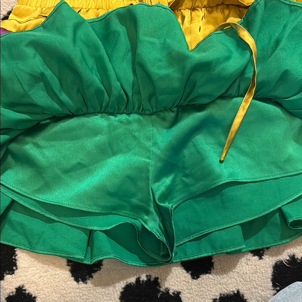 Colorful Ruffled Skirt - Picture 2 of 3